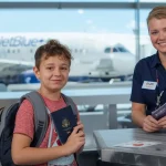 can 13 yr old travel on jet blue alone